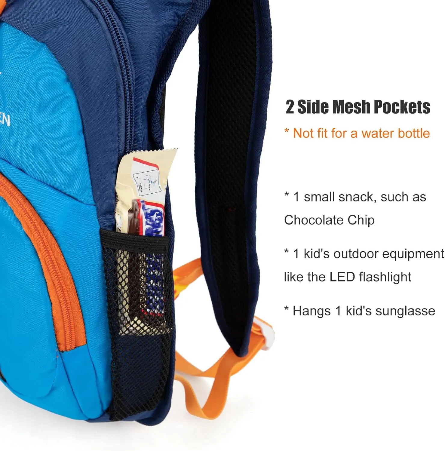 Kids Hydration Backpack, Hiking Backpack for Boys or Girls with 1.5L Water Bladder