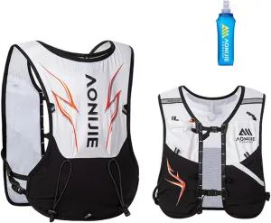 Kids Hydration Backpack with 250mL Water Bladder Lightweight Hydration Pack Vest for Hiking Camping Cycling Running