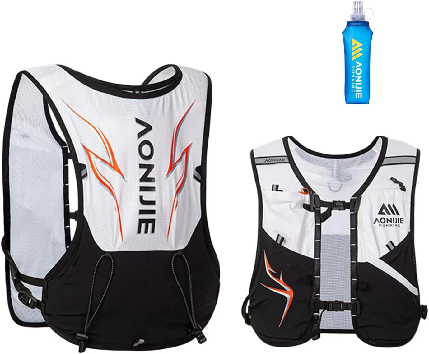 Kids Hydration Backpack with 250mL Water Bladder Lightweight Hydration Pack Vest for Hiking Camping Cycling Running
