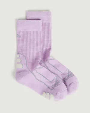 Kids' NuYarn Ergonomic Hiking Socks - Lupin Field