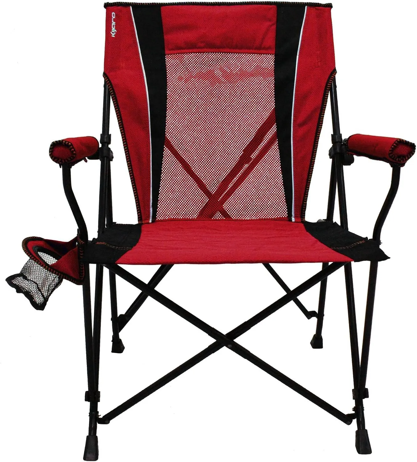 Kijaro Enjoy Versatile Folding Sports, Outdoor Chair & Lawn Chair, Dual Lock Feature, Maldives Blue (Hard Arm)