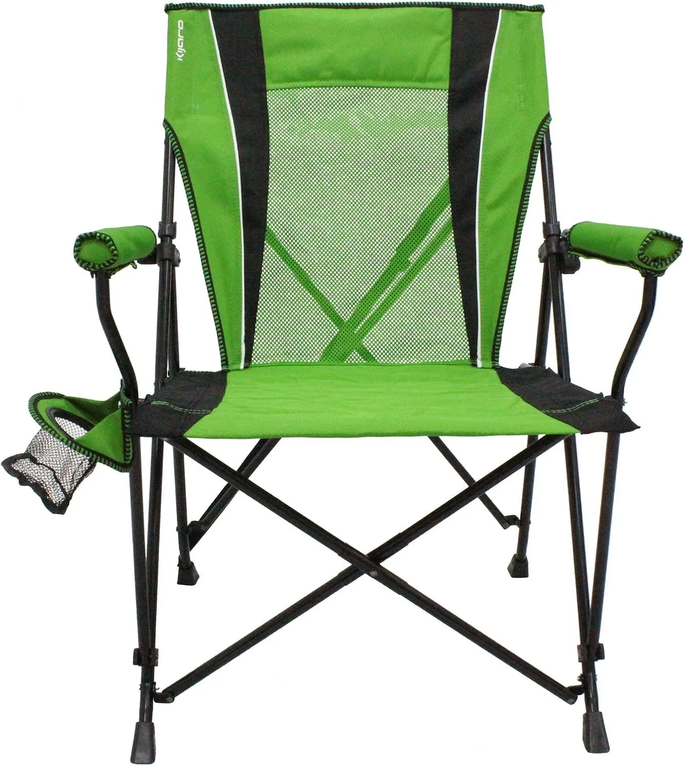 Kijaro Enjoy Versatile Folding Sports, Outdoor Chair & Lawn Chair, Dual Lock Feature, Maldives Blue (Hard Arm)