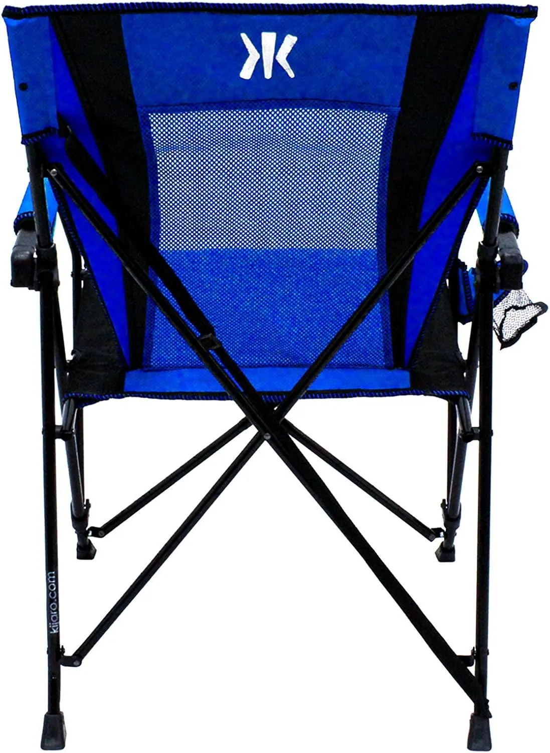 Kijaro Enjoy Versatile Folding Sports, Outdoor Chair & Lawn Chair, Dual Lock Feature, Maldives Blue (Hard Arm)