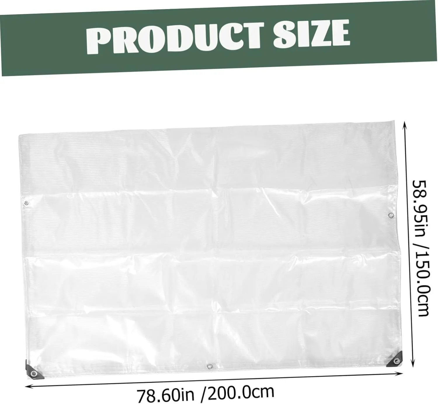 Kisangel Camping Tarp Lightweight Portable Sunshade for Outdoor Activities for Picnics Camping and Events Durable Material