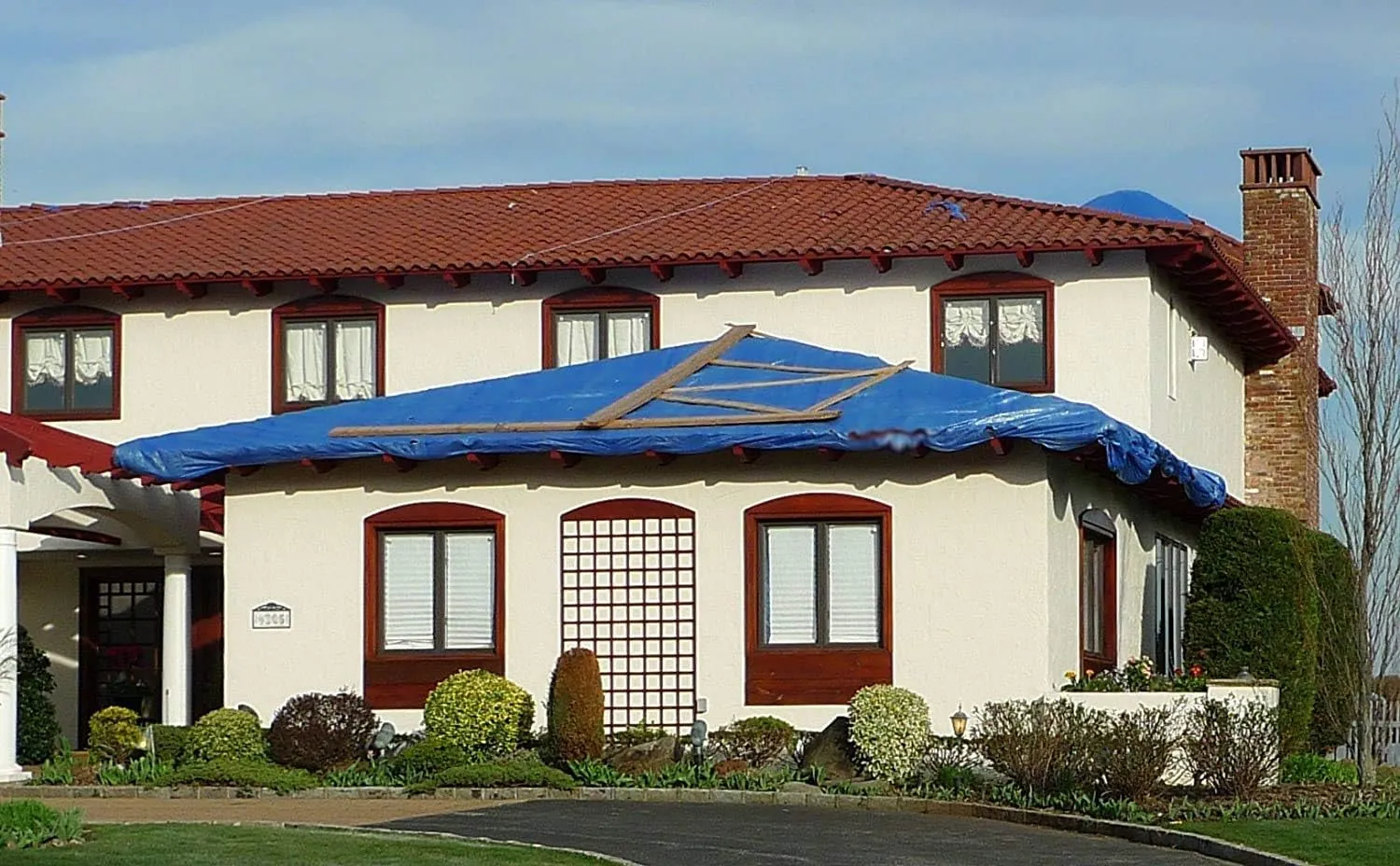 Kotap 10 x 22 Ft. All-Purpose Multi-Use Protection/Coverage 5-mil Poly Tarp, Waterproof, Blue, (TRA-1022)