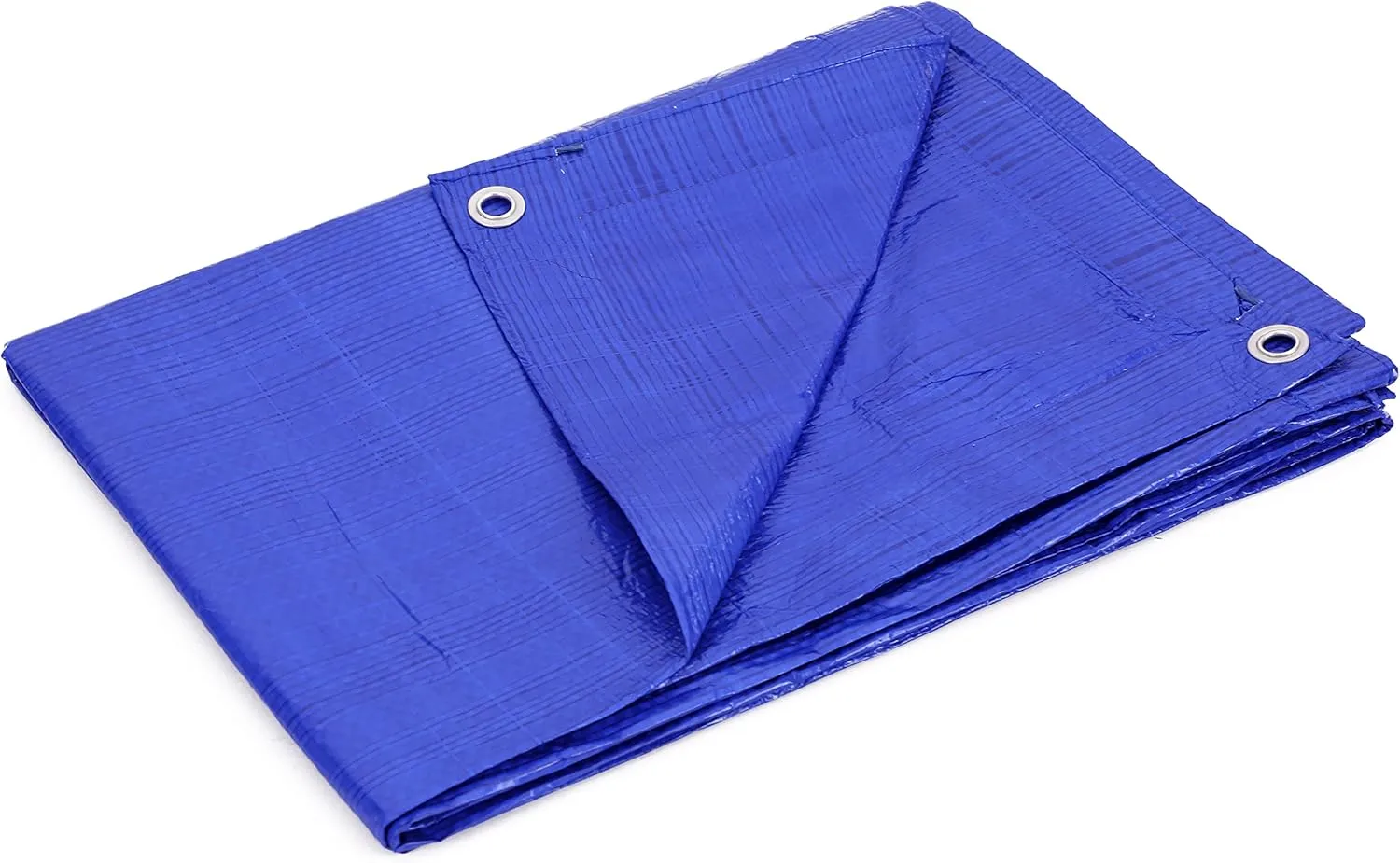 Kotap 10 x 22 Ft. All-Purpose Multi-Use Protection/Coverage 5-mil Poly Tarp, Waterproof, Blue, (TRA-1022)