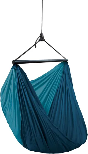 LA SIESTA ZunZun Travel Hammock Chair with Easy-Adjust Suspension, Lightweight, Portable, Outdoor Relaxation, Featuring Breathable Nylon Fabric, Max 265 Lbs, River