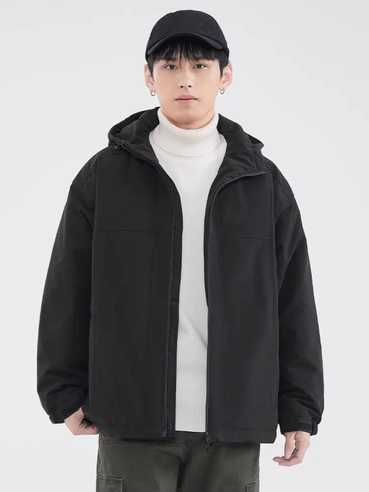 Lapel casual Coat men's spring and fall American retro aviator jacket