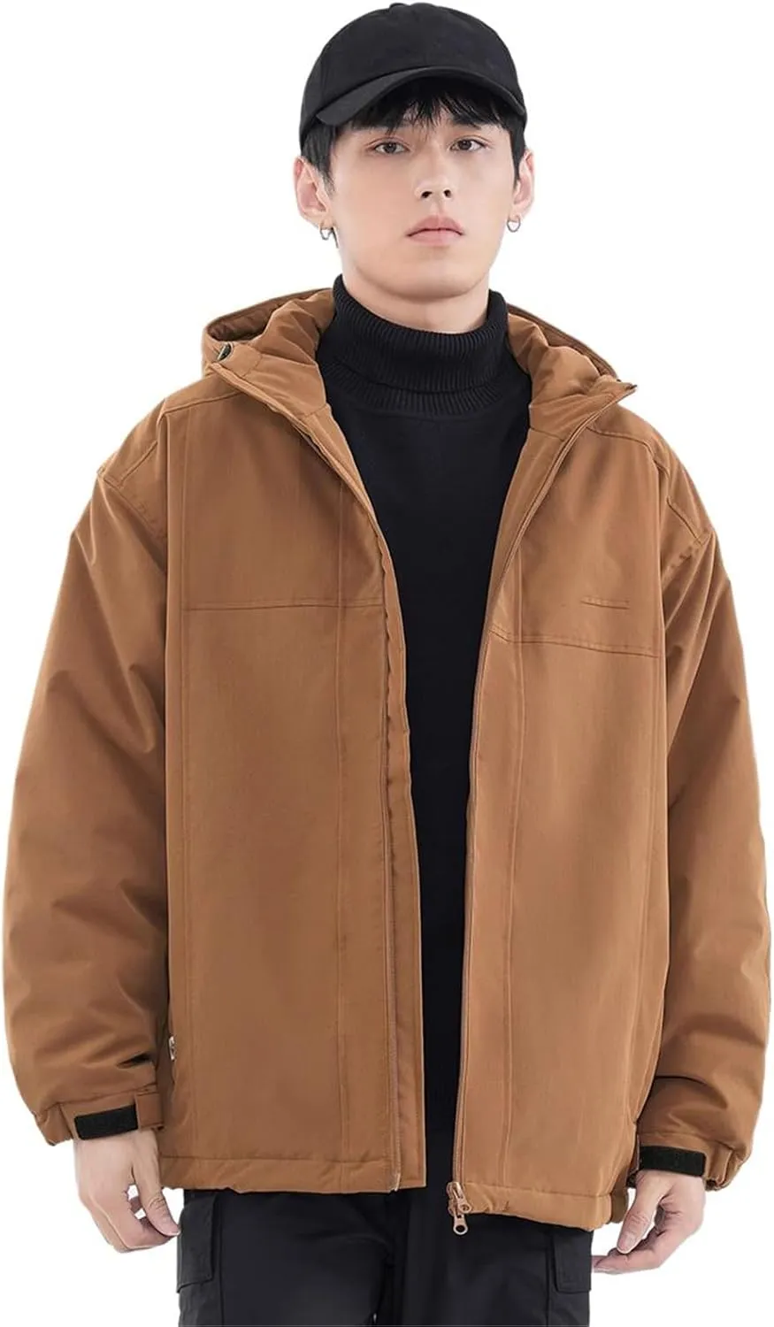 Lapel casual Coat men's spring and fall American retro aviator jacket