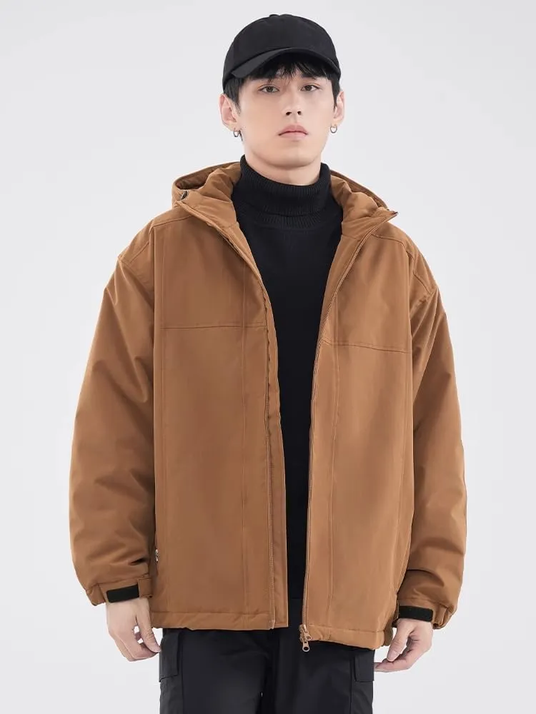 Lapel casual Coat men's spring and fall American retro aviator jacket