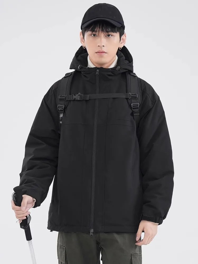 Lapel casual Coat men's spring and fall American retro aviator jacket