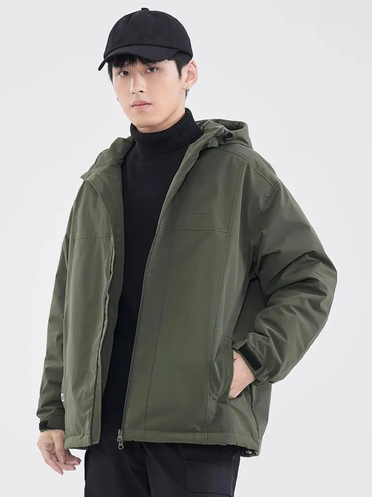 Lapel casual Coat men's spring and fall American retro aviator jacket