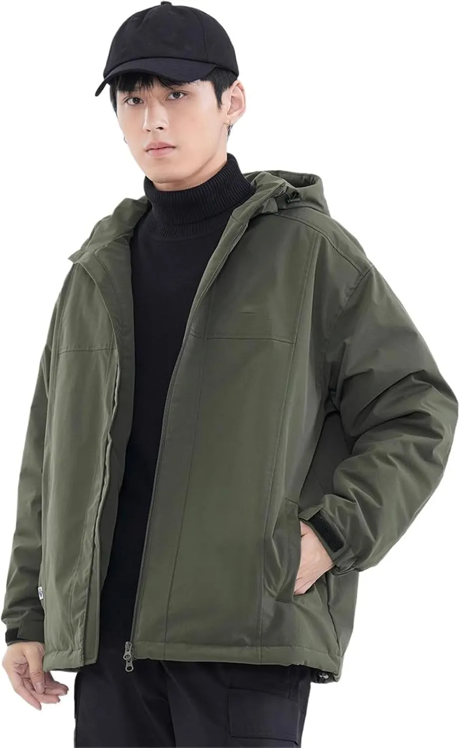 Lapel casual Coat men's spring and fall American retro aviator jacket