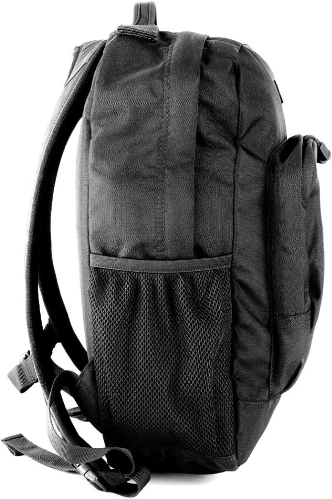 LAPG Commuter Backpack, Hydration Compatible Small Backpack - Black