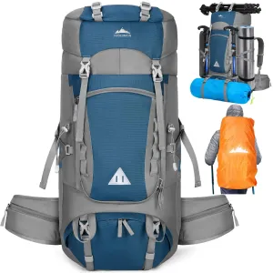 Large Cross-Country Backpack, Rain Cover, Tactical Backpack