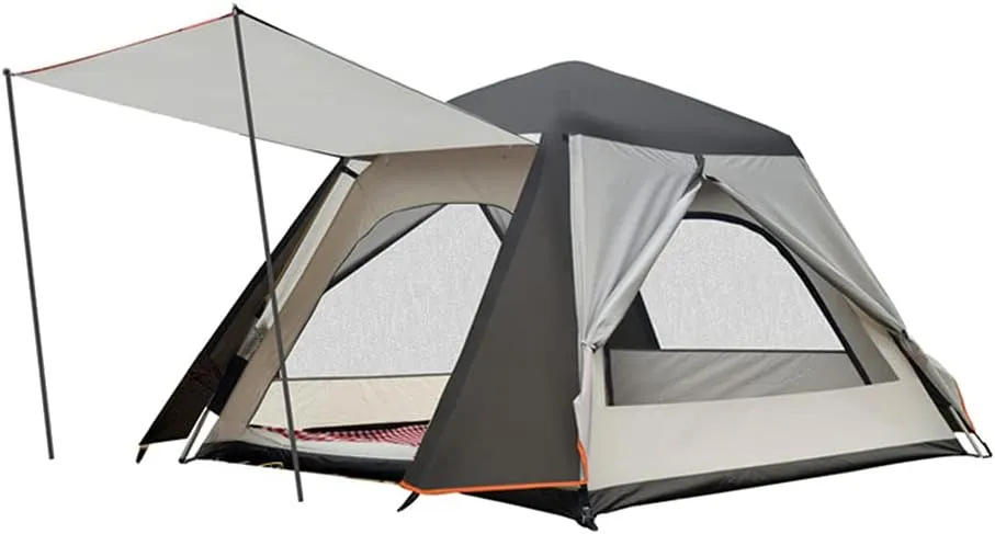 Large Two-Room Family Tent - Waterproof Tent - Camping Tent,with Aluminum Poles, Easy Set-Up for Outdoor, Hiking, Glamping Lightweight Camping Tent