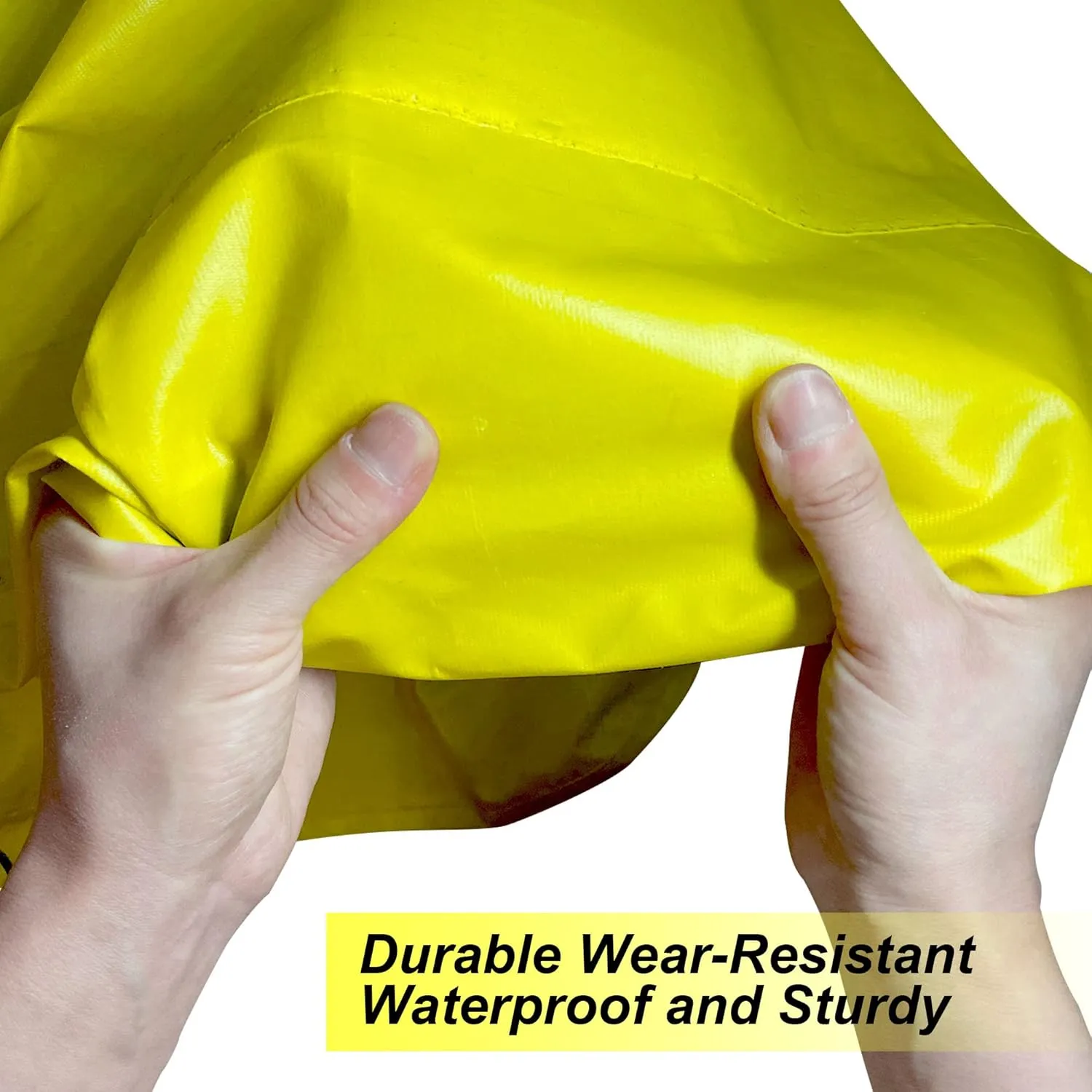 Leak Diverter Tarp with Hose 5' X 5' Roof Leak Diverter with Hose Heavy Duty Ceiling Water Leak Catcher