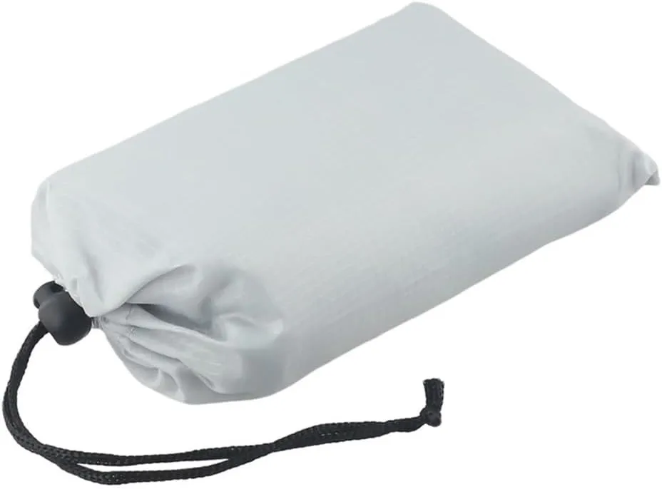 LeosHi Tent Tarp Rain Sun Shade Hammocks Shelter Camping Picnic Awning Cover Waterproof Out Hiking Accessories(Gray), 140 X 200 CM
