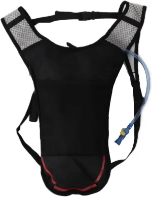 Light Breathable Water Backpack Hydration Pack with 2L Waterbag Straw to Hiking Bike