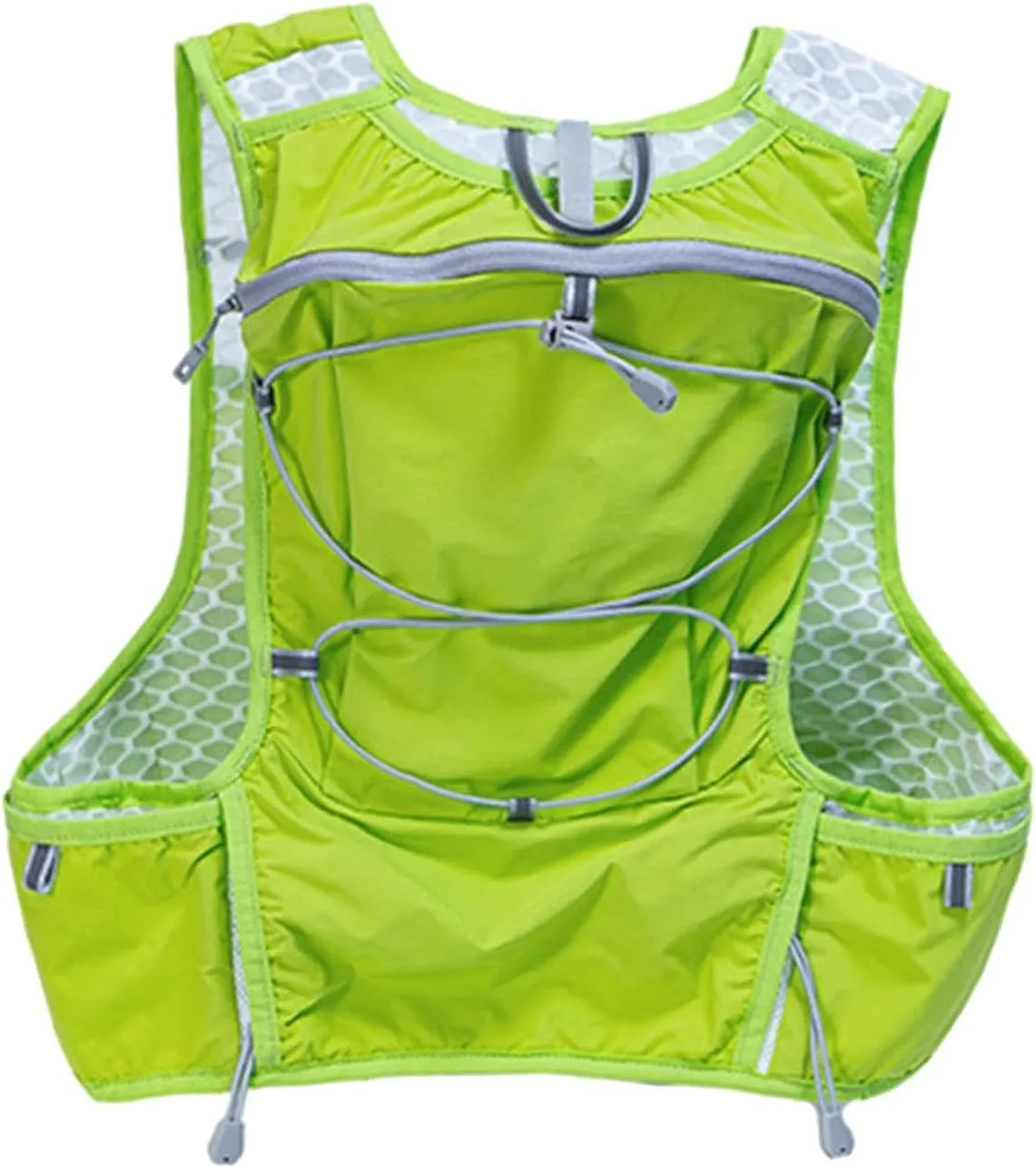 Lightweight Hydration Backpack 5L Water Pack for Running Cycling Hiking Night Walking with Multi Pocket Daypack- Blue