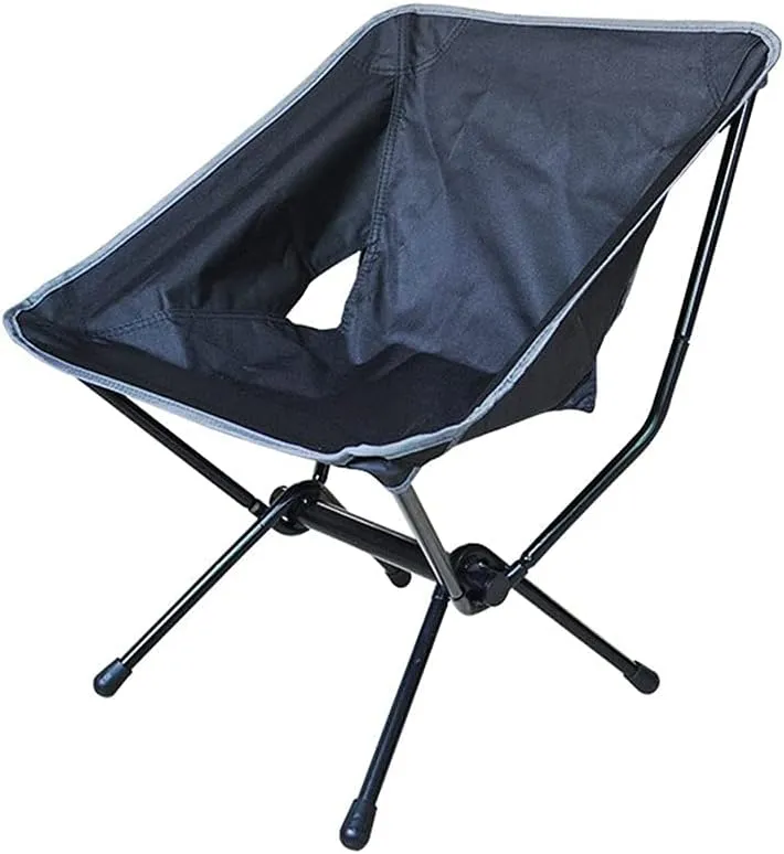 Lightweight Portable Outdoor Camping Chair Foldable Beach Recliner with Storage Bag Fishing