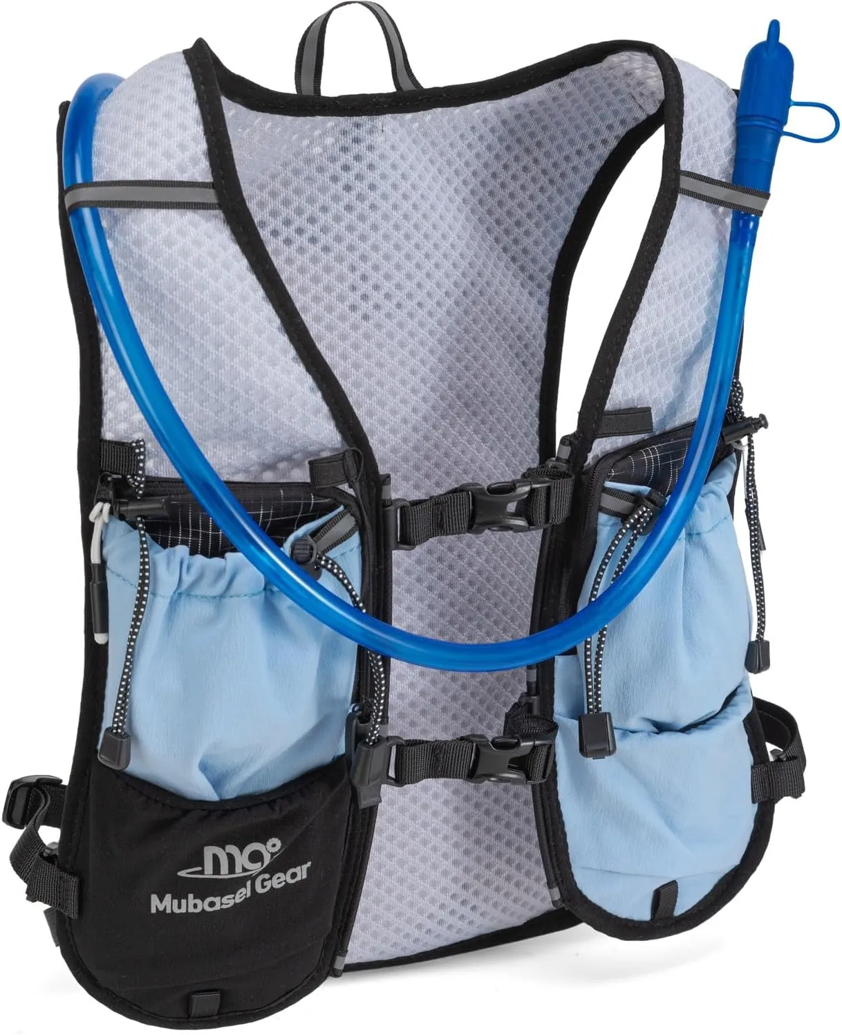 Lightweight Running Vest for Women & Men Hydration Backpack Pack with 1.5L Water Bladder Bag Running Gear Accessories for Hiking Marathon Trail Cycling