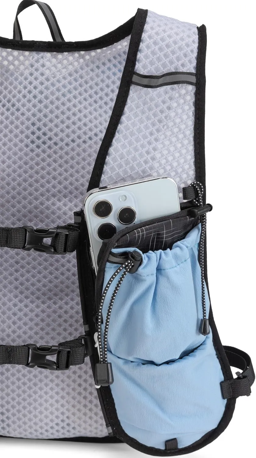 Lightweight Running Vest for Women & Men Hydration Backpack Pack with 1.5L Water Bladder Bag Running Gear Accessories for Hiking Marathon Trail Cycling