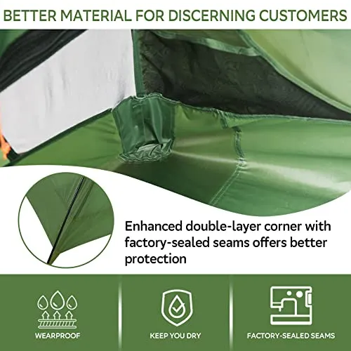 Lightweight Tent for Backpacking-2 Person Ultralight Backpacking Tent