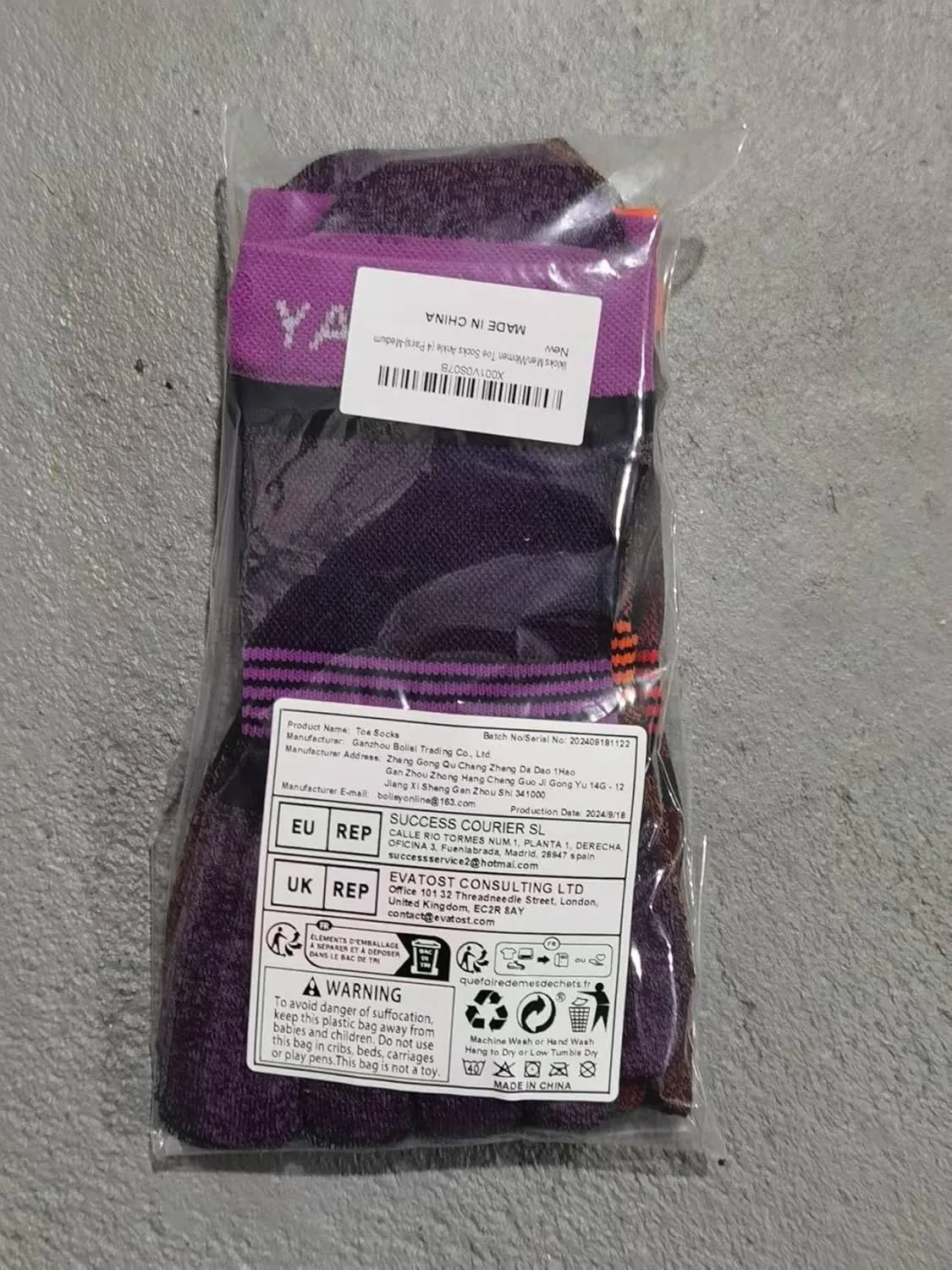 likloks Toe Socks for Women and Men - Athletic Running Coolmax Five Finger Ankle Socks - Soft Comfortable and Breathable