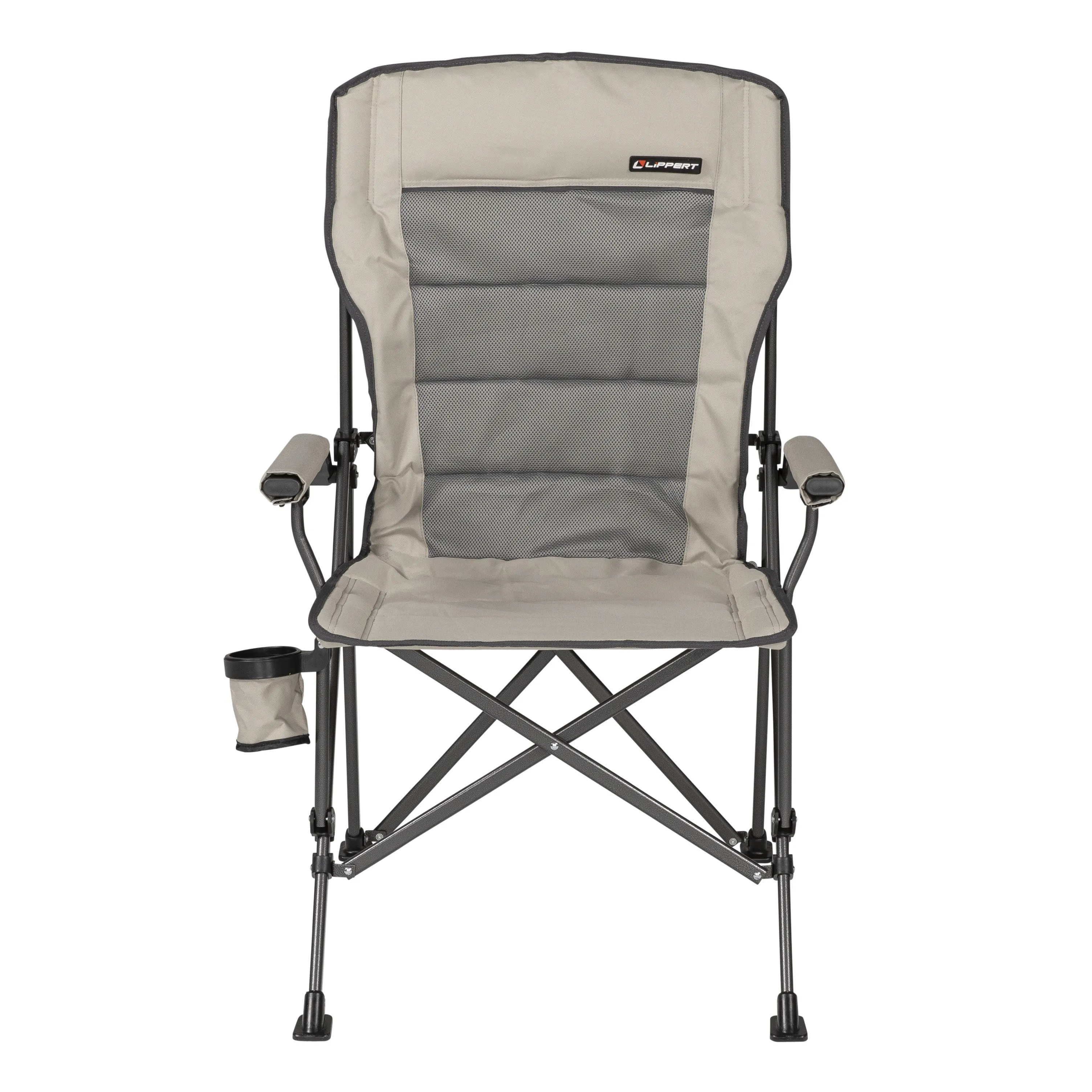 Lippert 2021123276 Scout Outdoor Folding Chair - Dark Gray