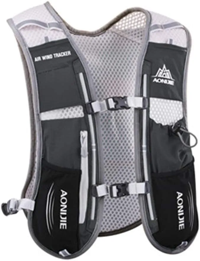 Lovtour Premium Running Race Hydration Vest Pack for Marathon, Cycling, Hiking with Soft Water Bottle As Gift