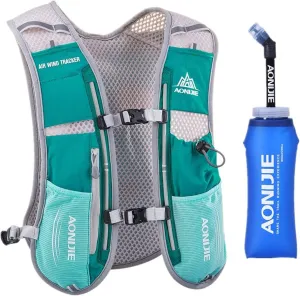 Lovtour Premium Running Race Hydration Vest Pack for Marathon, Cycling, Hiking with Soft Water Bottle As Gift