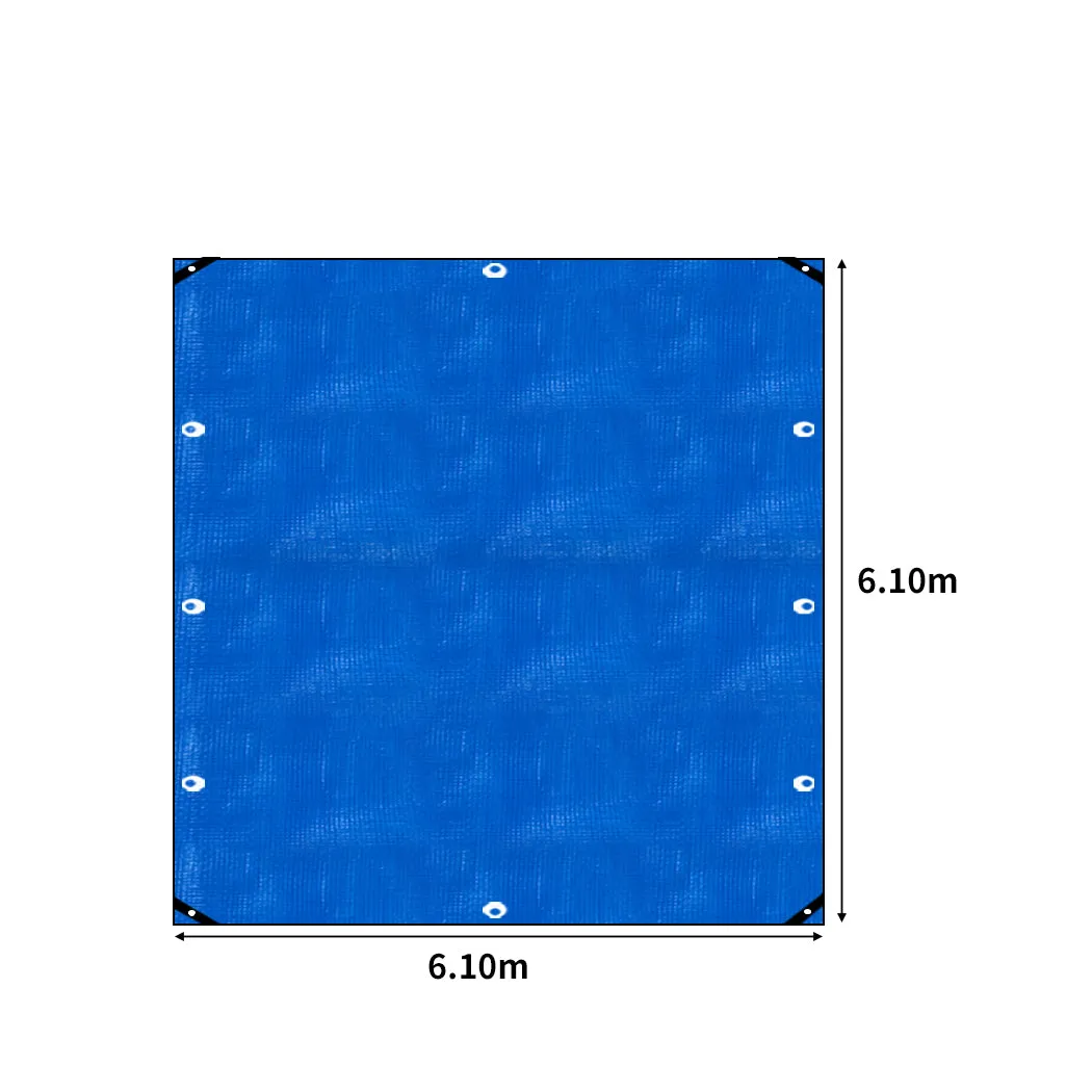 Manan Heavy Duty Tarp Tarpaulin 200GSM 6.1x6.1m