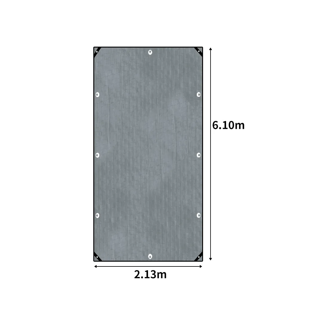 Manan Tarp Tarpaulin 200GSM Camping 2.13x6.1m