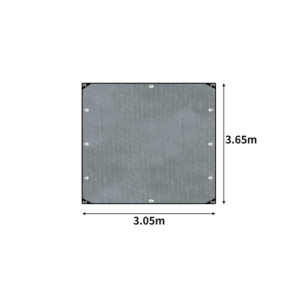 Manan Tarp Tarpaulin 200GSM Camping 3.05mx3.65m