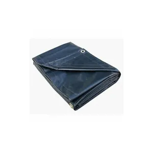 Manufacturer Varies Tarp, Black, 9.5 ft L, 5.5 ft W,Vinyl 5WTX2 - 1 Each