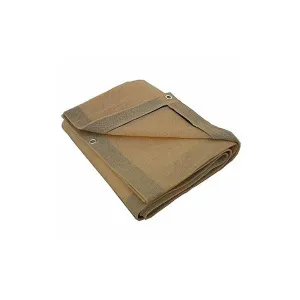 Manufacturer Varies Tarp, Tan, 20 ft L, 12 ft W,Polyethylene 5WUE1 - 1 Each