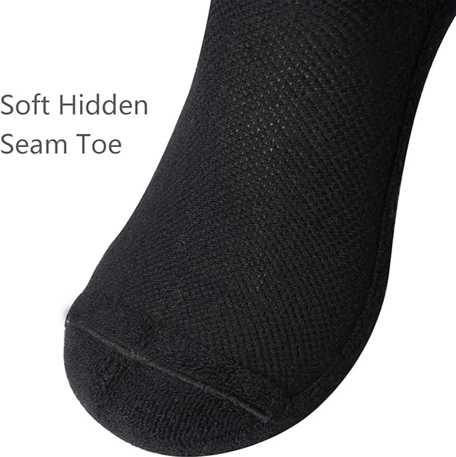  MD Ultra Soft Athletic Running Socks for Women and Men, Cushioned Moisture Wicking No Show Short Casual Sports Socks-6 Pairs