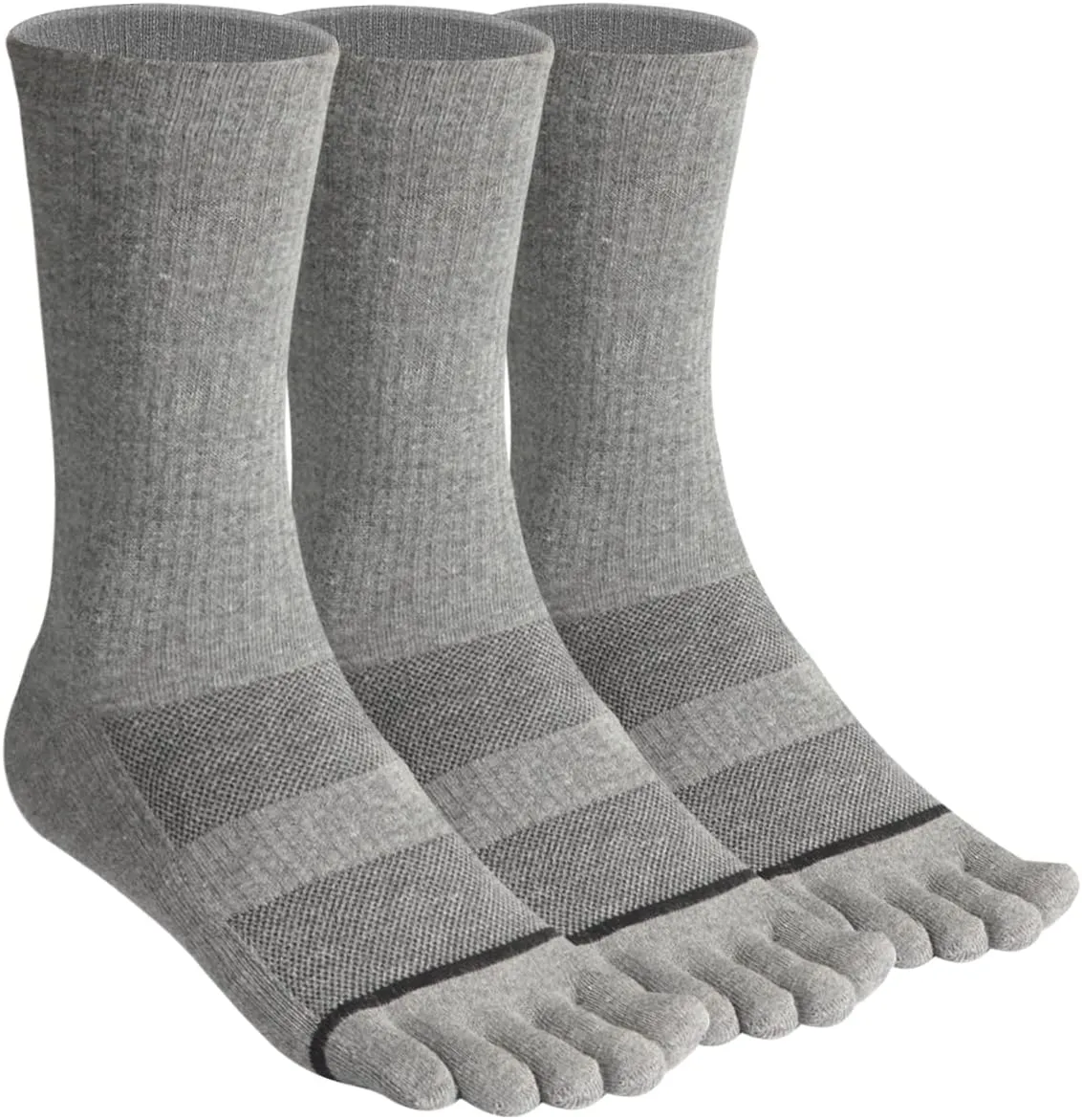 Meaiguo Toe Socks No Show Running Five Finger Socks for Men Women(3 Pairs/4 Pairs)