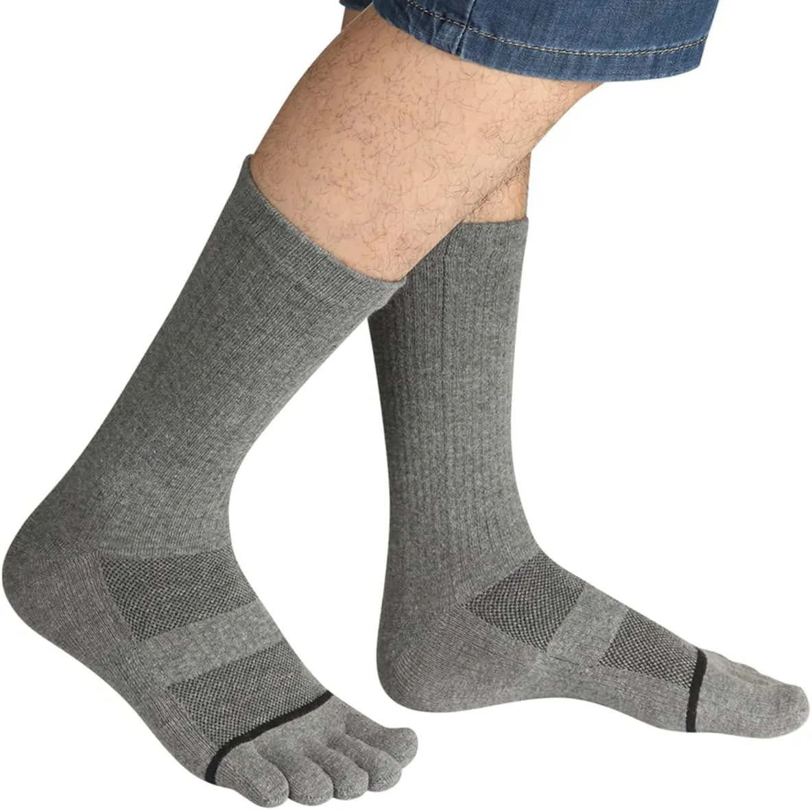 Meaiguo Toe Socks No Show Running Five Finger Socks for Men Women(3 Pairs/4 Pairs)