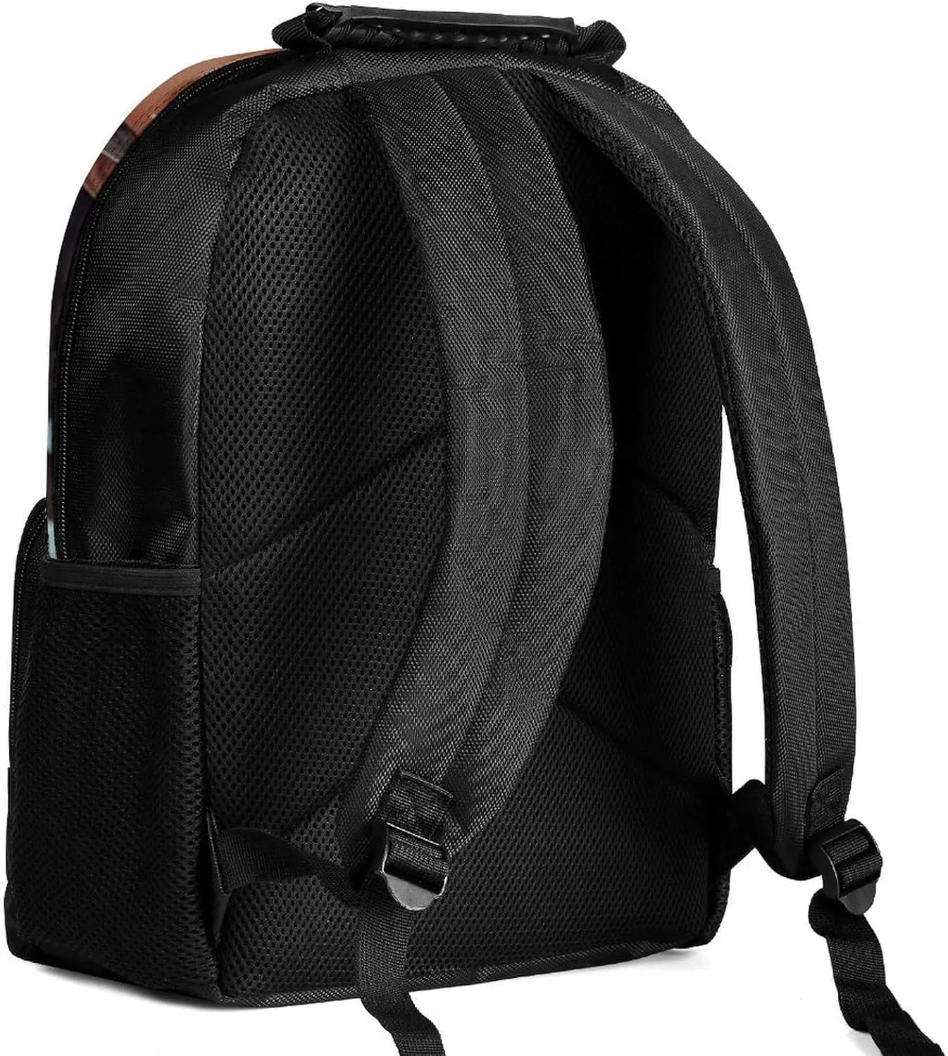 Men Women Lightweight Colorful Afro American Black Woman With Butterflies Art Backpack Large Capacity Carry On Bag With Padded Straps for Sports Work Walking Cycling