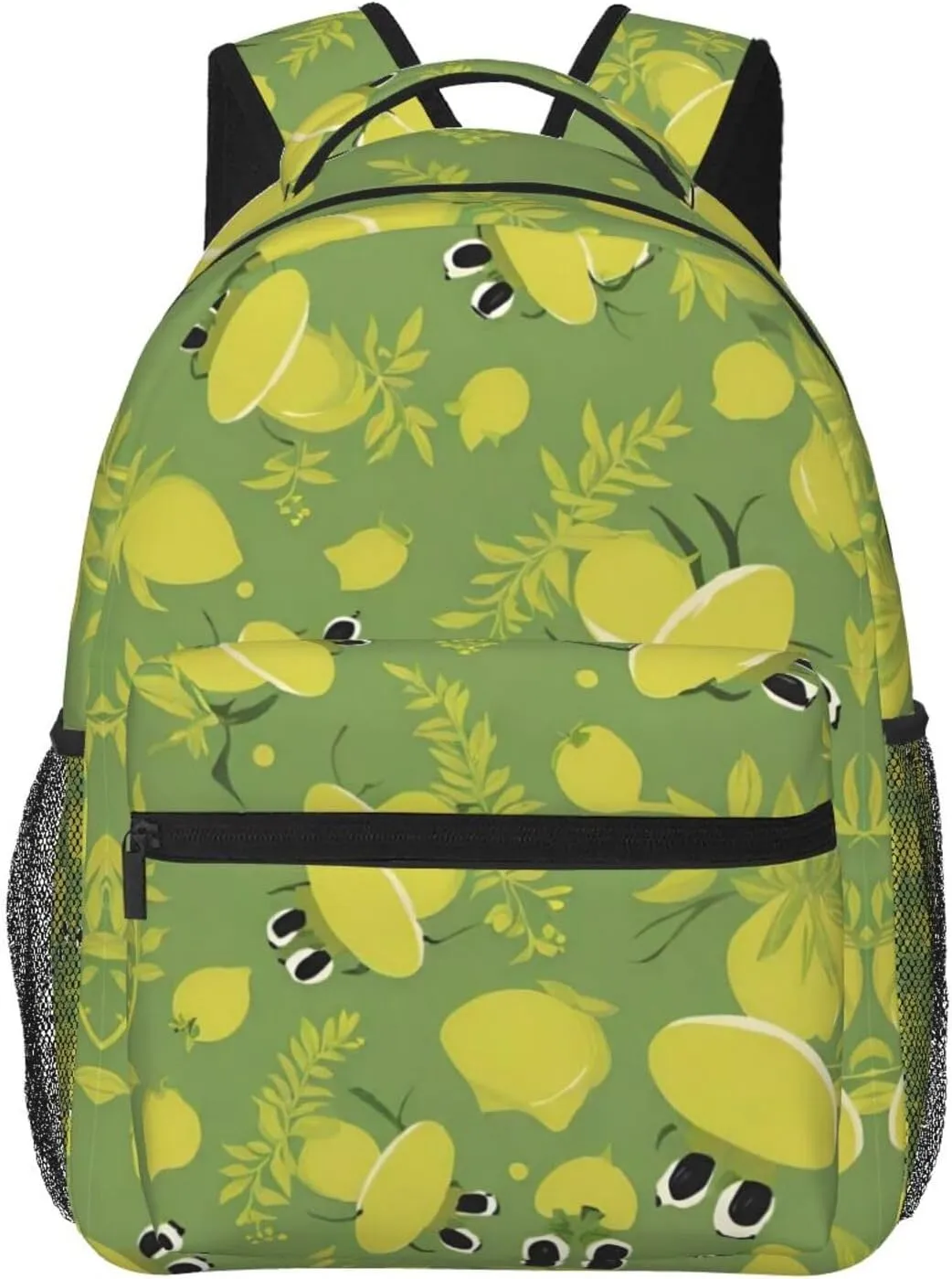 Men Women Lightweight Cute Frog Pattern Backpack Large Capacity Carry On Bag With Padded Straps for Sports Work Walking Cycling