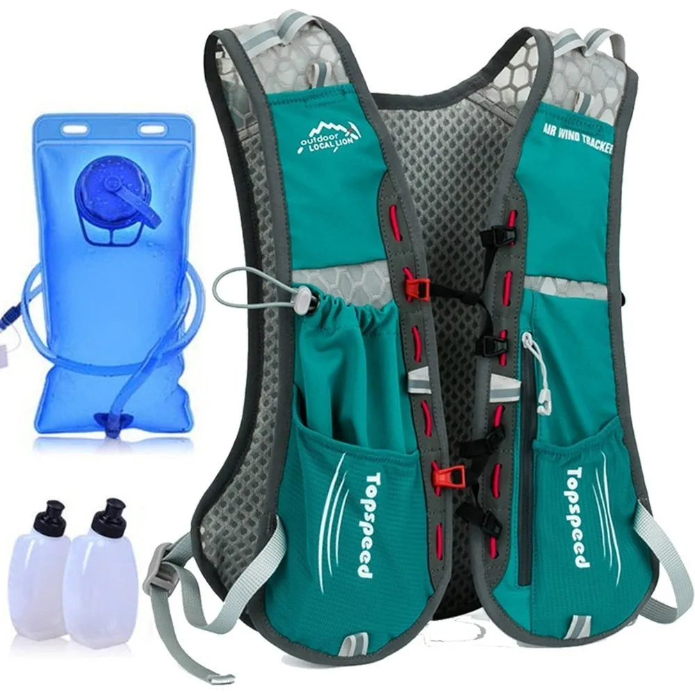 Men Women Sport Running Backpack Hydration Vest Pack Outdoor Racing Marathon Jogging Backpacks Cycling Camelback Trail Water Bag