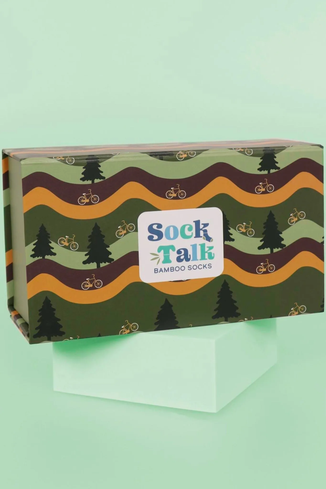 Mens Bamboo Socks Camping Socks Novelty Gift Box Set