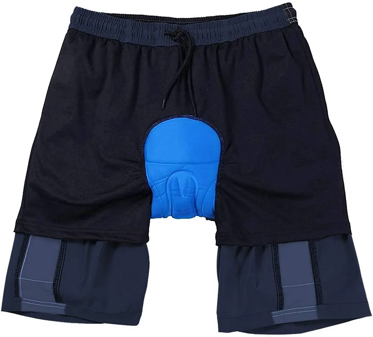 Men's Mountain Bike Shorts 3D Padded Bicycle MTB Shorts Loose-fit Lightweight MTB Cycling Shorts