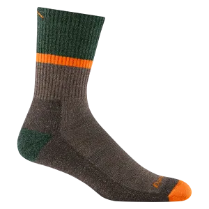 Men's Ranger Micro Crew Midweight with Cushion Hiking Sock - Brown