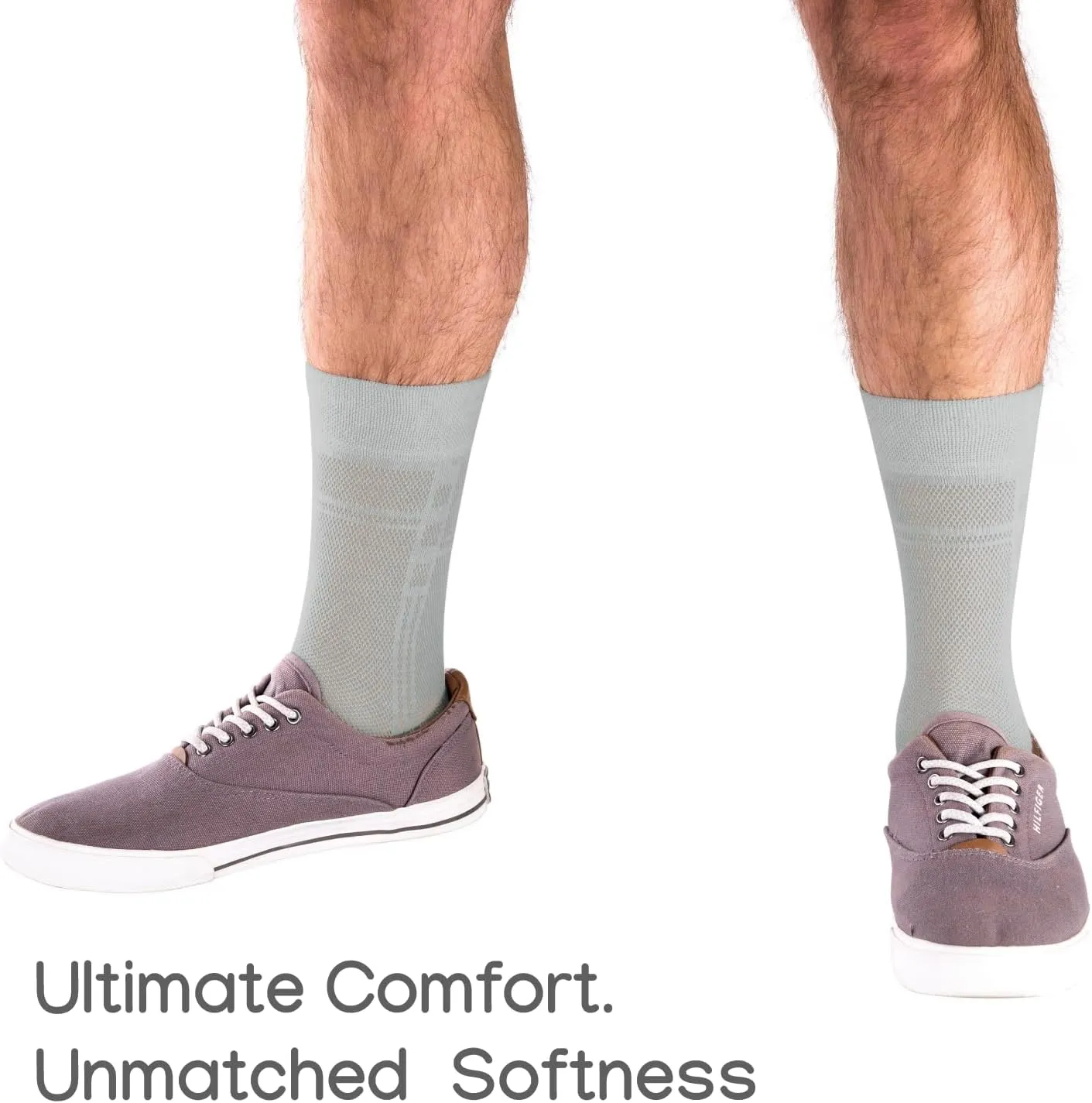 Men's Socks, Ultra Thin Breathable Cotton Mens Dress Socks (5 pack), Super Soft and Lightweight Socks for Men
