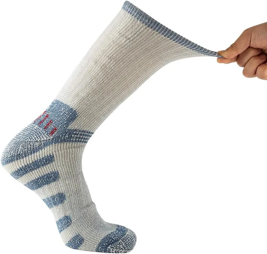 Merino Wool Men Crew Socks Warm Socks Athletic Socks for Men, Suitable for Hiking,Trekking,Camping …