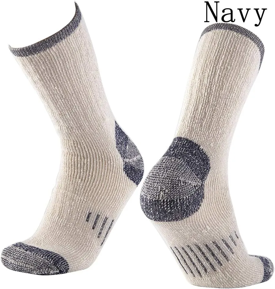 Merino Wool Men Crew Socks Warm Socks Athletic Socks for Men, Suitable for Hiking,Trekking,Camping …