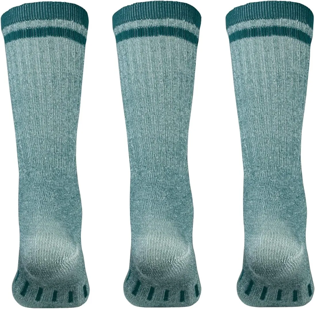 MERIWOOL Merino Wool Hiking Socks for Men and Women – 3 Pairs Midweight Cushioned – Warm n Breathable